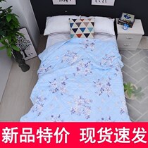 Air-conditioned quilt summer adult bed nap summer cool water washing cotton Children single student summer thin summer quilt