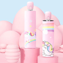 Childrens Umbrella Boy Girls Girls Girls Girls and Boys UV Baro Dual Use Automatic Folding Umbrella Parmbrella