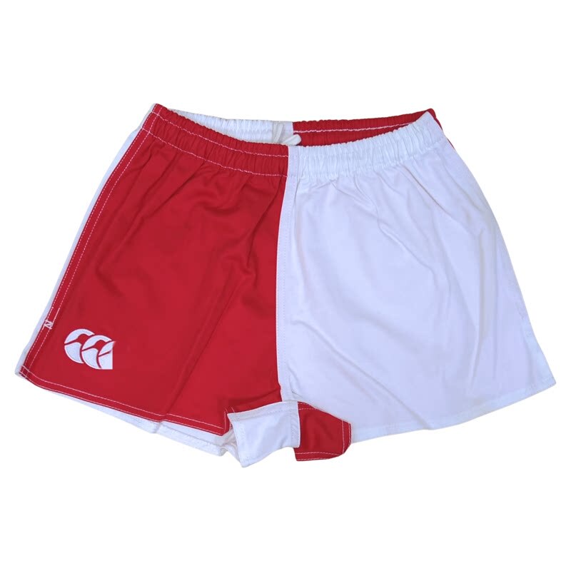 Slightly Flawed Women's Ccc Pure Cotton Personalized Color-Blocked Rugby Sports Shorts Without Pockets