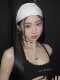 Minji Jin Minchi's same style knitted yoga headband fitness headband simple hair circle sports elastic headband for women