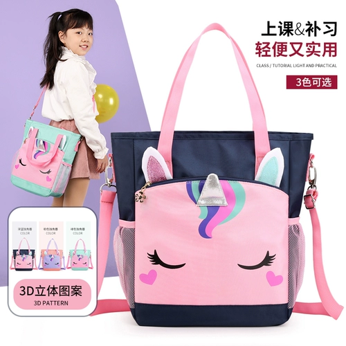 Детская сумка, сумка для учебы, льняная сумка, художественная сумка, сумка на одно плечо, небольшая сумка, школьный рюкзак