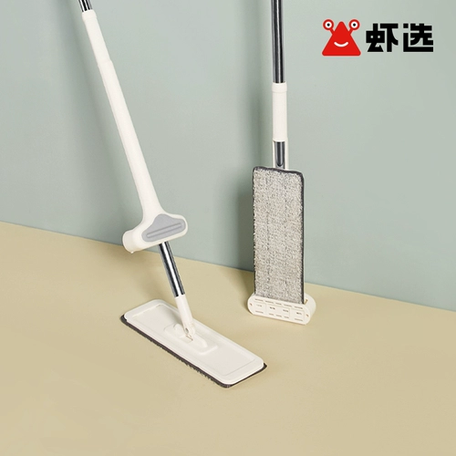 [Выбор креветок] Бесплатная таблетка Поворотка для швабры сухой и влажной полы по полу, перетаскивая много чистых артефактов швабры