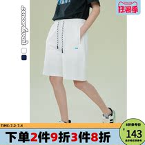 CONCORDEVENT 50% PANTS MEN AND WOMEN 2022 SUMMER NEW AMERICAN LOOSE PURE COTTON EMBROIDERED CASUAL SHORTS