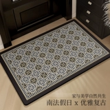 Ретро нескользящий ковер, коврик для домашнего использования, в американском стиле, изысканный стиль