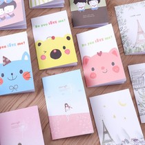 Notepad cartoon cute student small hand book Portable Mini creative gift Prize Book Wholesale gift this office supplies painting plan book
