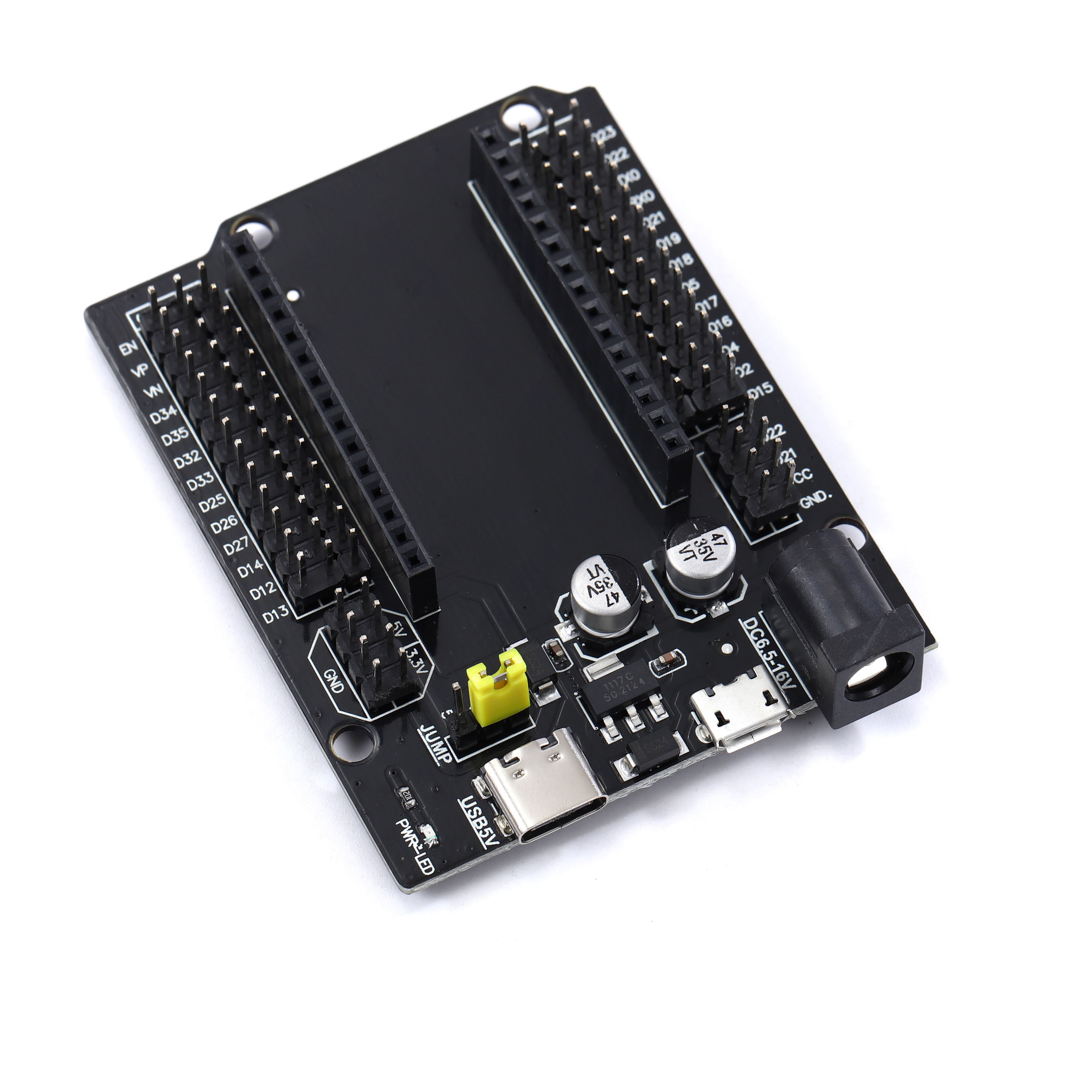 ESP32扩展板可搭载ESP32-DevKitC开发板扩展电子模块图形编程