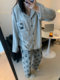 KT Cat 2024 new coral velvet pajamas for women in autumn and winter flannel high-quality plus velvet thickening warm and cute