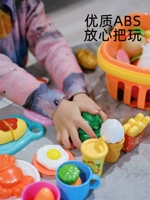 Детский фруктовый комплект для разрезания, игрушка для мальчиков и девочек для детского сада, реалистичная семейная кухня