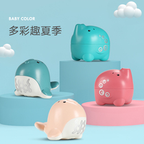 Baby cute bath shower shampoo toy Childrens own water splash water boys and girls smooth and strong do not hurt hands