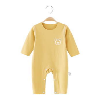 Baby jumpsuit, spring, autumn and winter base warm pajamas