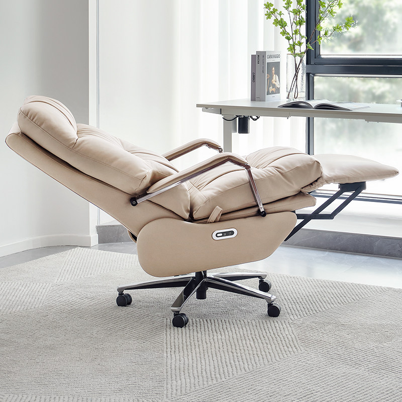 Livorno Electric Comfortable Boss Chair Business Reclining Leather Office Computer Seat Light Luxury Backrest Executive Chair