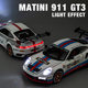 911GT3 racing alloy model car sports car track version children's toy car 1 24 ornaments simulated car model