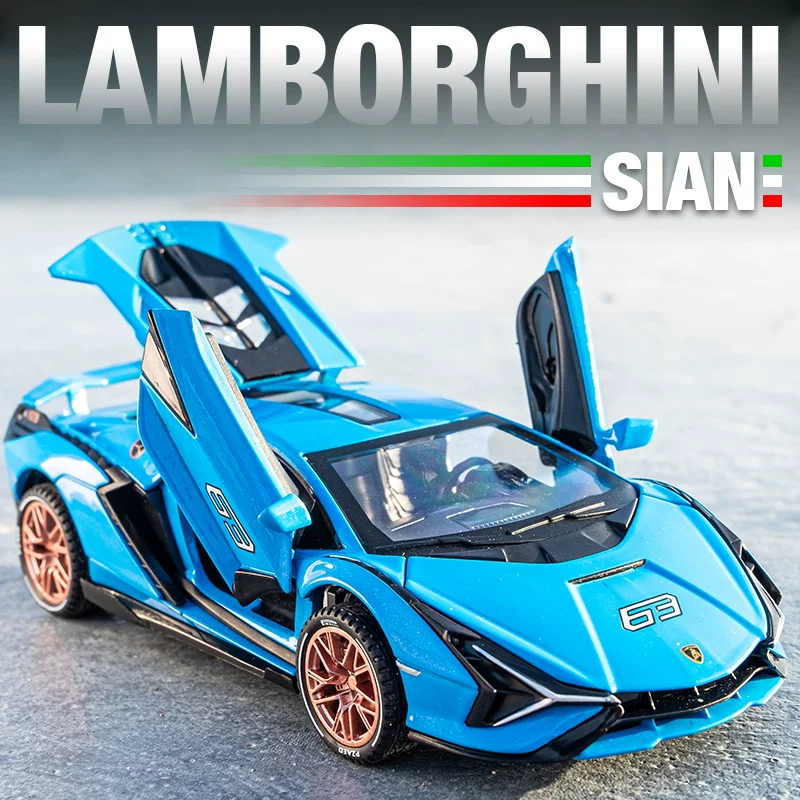 Lamborghini, реалистичная модель автомобиля, транспорт для мальчиков, игрушечный автомобиль