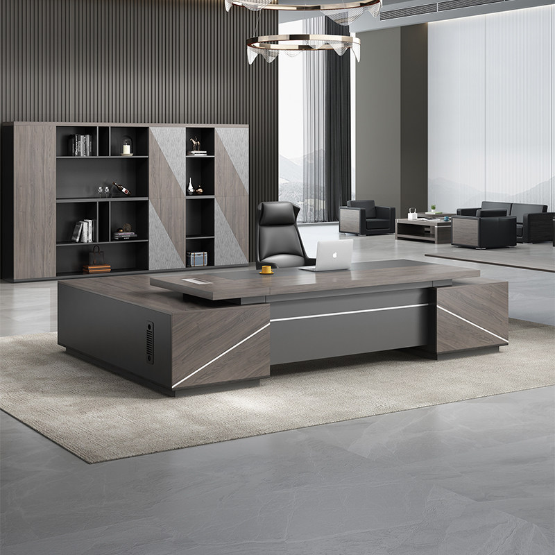 Atmospheric Boss Desk Chair Portfolio Brief Modern Manager Room Supervisor President Table Single Old Master Grand Bandae