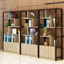 Office shelf file cabinet wooden locked iron partition cabinet screen locker file cabinet