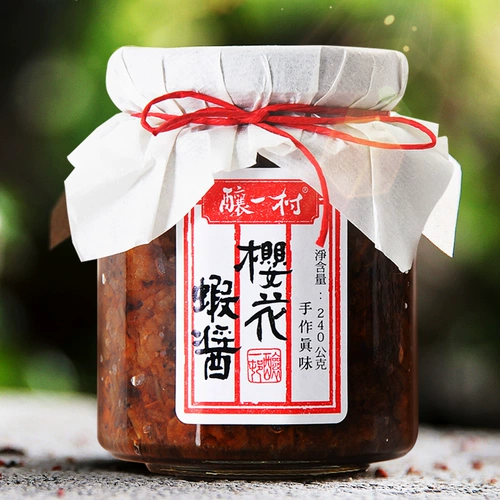 酿一村 Sakura Shrimp Sauce China Original 240 г морепродукты соус -соус Страсть соуса из рисового соуса