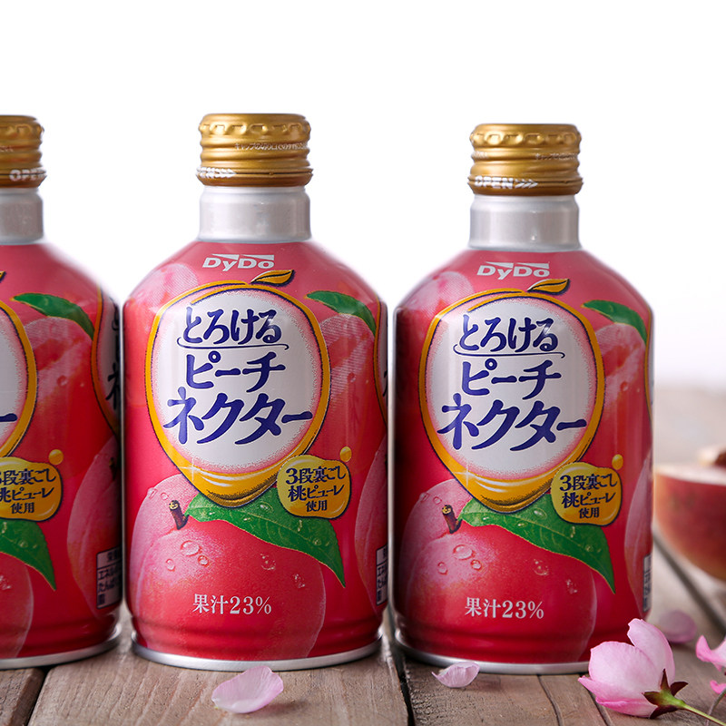 Daydo Dydo Peach Juice Drinks Japan imports 270g whole box of natural
