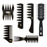 Расческа с масляной головкой, профессиональная стрижка расчесывание расчесывание мужской ретро спину, парикмахерская с парикмахерской большой зуб