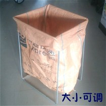 Express packaging shelf collection rack woven bag support bracket construction bag rack loading sorting warehousing logistics transit