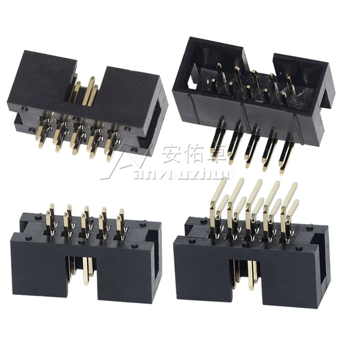 Simple Clash DC3-10P 14 16 20 30 40 50PIN Прямой иглы JTAG Socket 2,54 мм