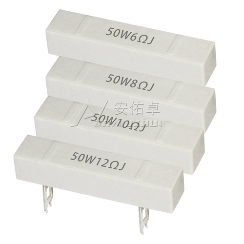 50 Вт с высокой сопротивлением цемента 1r/2/3/4/5/8/8/8/1/15/25/100 евро/200 Ом/200 Ом