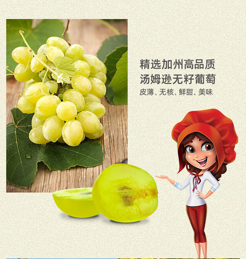 美国进口 阳光少女 加州无籽葡萄干 283.5g 图3