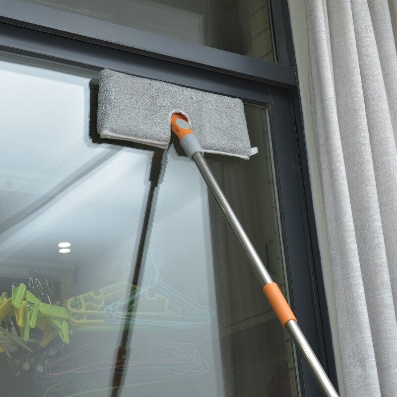 Clean the ceiling wall tile surface cleaning housekitchen roof mop long cleaning glass bed bottom artifact