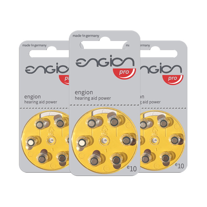 ENGION German engine hearing aid special batteries import e10a10p10 buttons Electronic