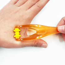  Household tendon brush Manual meridian massage brush Finger massager Hand joint roller massager Massage clip