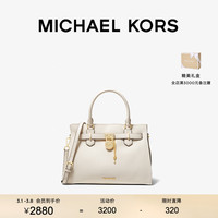 MICHAEL KORS MK Hamilton Medium Lock Shoulder Bag Handbag