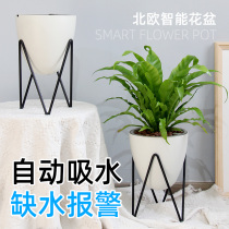SLOTH FLOWER POT AUTOMATIC WATER SUCTION HOME BALCONY CREATIVE THEORIZER NORDIC WIND PLASTIC INS FLOWER POTS PLANTED GREEN LORI TOMATOES