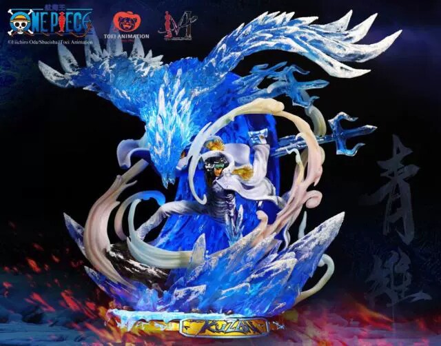 Jimei Palace One Piece Aokiji Generaladmiral 1/6 Statues In Stock