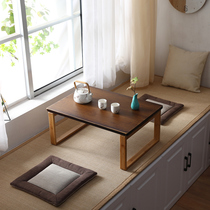 Floating window table window table small tea folded Japanese tatami table simple fashion household Nanzhu short tables