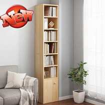 Simple floor-to-ceiling storage rack next to the sofa in the living room 77 economical storage long cabinet storage cabinet corner gap cabinet