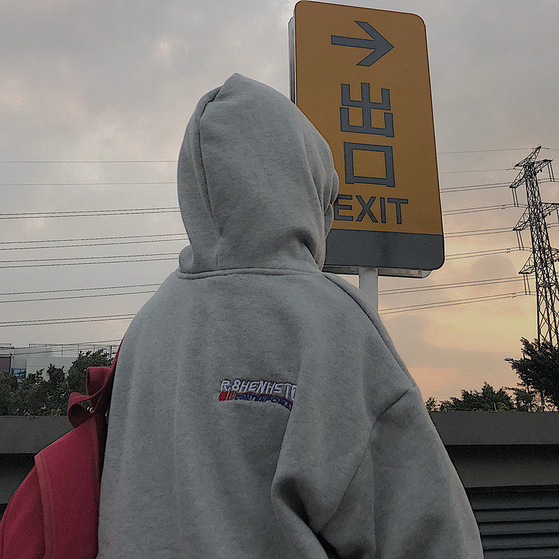 Ulzzang Sweater Tide in Han BF Lazy Oversize Lazy Winter Thickness and Fall