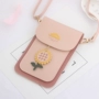 Laser túi màn hình lớn điện thoại di động nữ 2019 mới dành cho học sinh mùa hè hoang dã Túi Messenger phiên bản Hàn Quốc của túi mini nhỏ tươi - Túi điện thoại túi vải đựng điện thoại