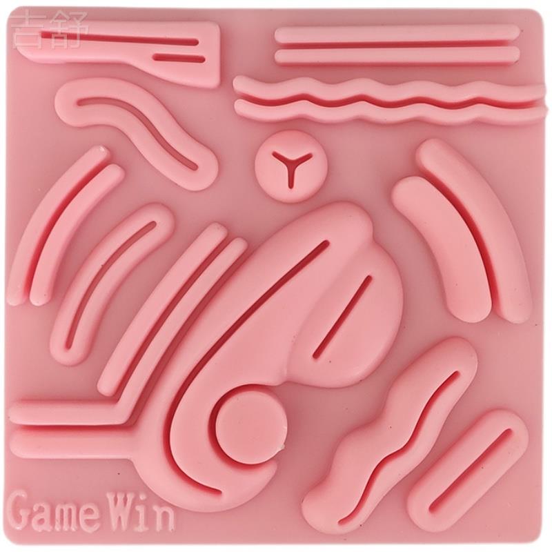 Silicone 3D Suture Module Wound Suture Practice Abdominal Mirror Simulation Trainer Surgical Suture Practice Silicone Block Silicone 3D Suture Module Wound Suture Practice Abdominal Mirror Simulation Trainer Surgical Suture Practice Silicone Block