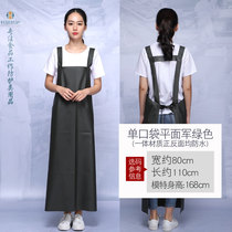 Gum apron waist selling fish aquatic products special soft skin adult kitchen factory PVC skin thickened PU aquatic products