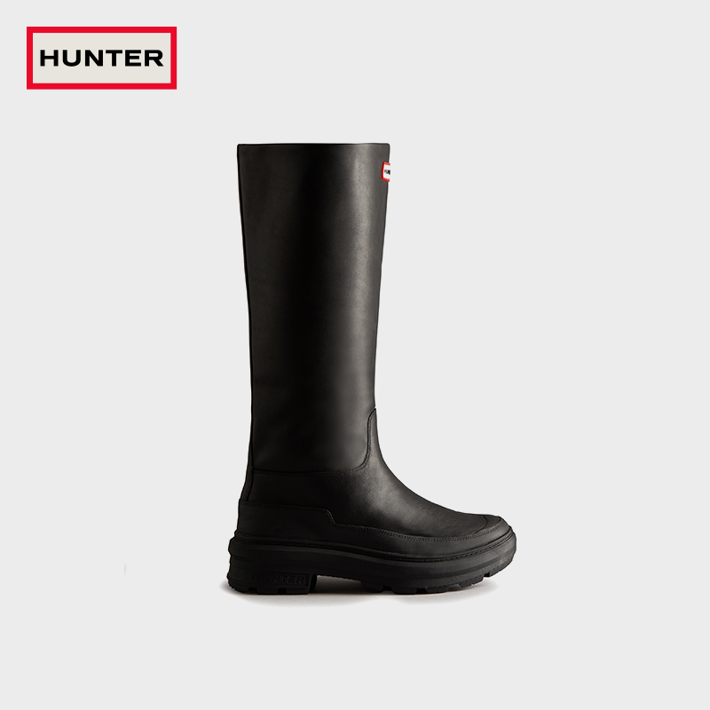 Hunter UK women's shoes KILLING EVE JOINT HIGH CYLINDER BOOTS FEMALE KNIGHT BOOTS WOMAN BOOTS-Taobao