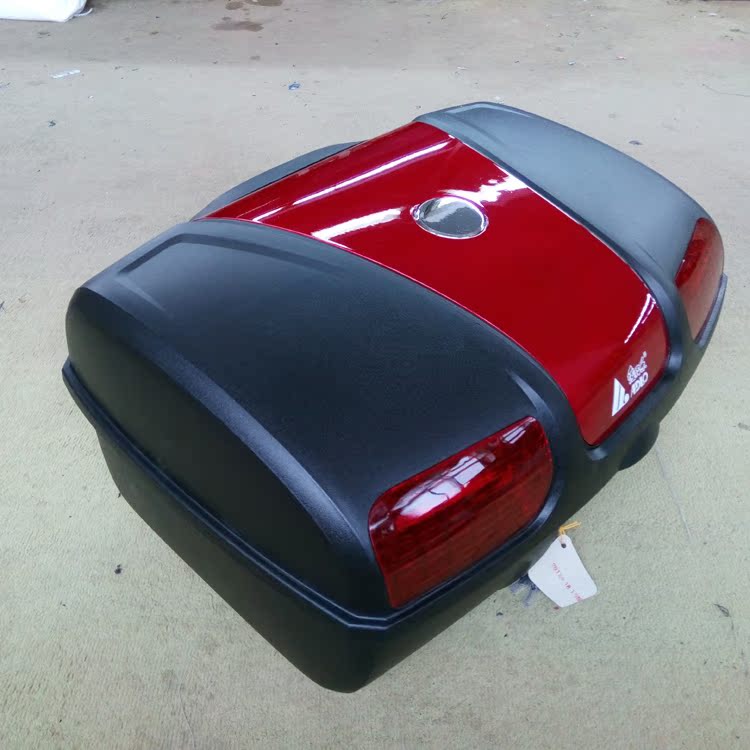 Aidele 8601 locomotive tail box extra large can be with LED lights quick-release trunk tool pedal storage box