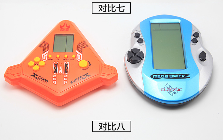 Cổ điển Tetris trò chơi máy mini cầm tay nhỏ cầm tay màn hình lớn hoài cổ giáo dục trẻ em đồ chơi cổ điển máy chơi game sup 400