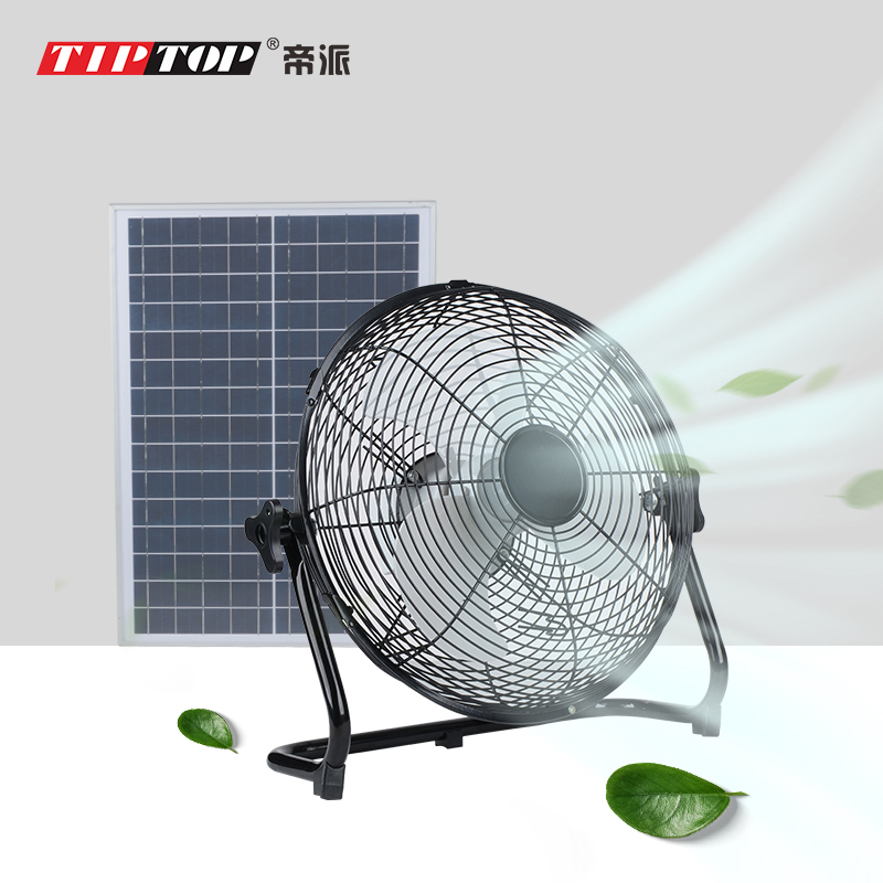 Outdoor Fan Solar Tent Removable Multifunction Camping Fan Camping Fan Emergency Solar Fan
