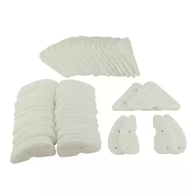 Guanmiao glass wipe cleaning cotton 10 sets of scraper glass artifact accessories double-sided wipe high-rise strong magnetic window wiper