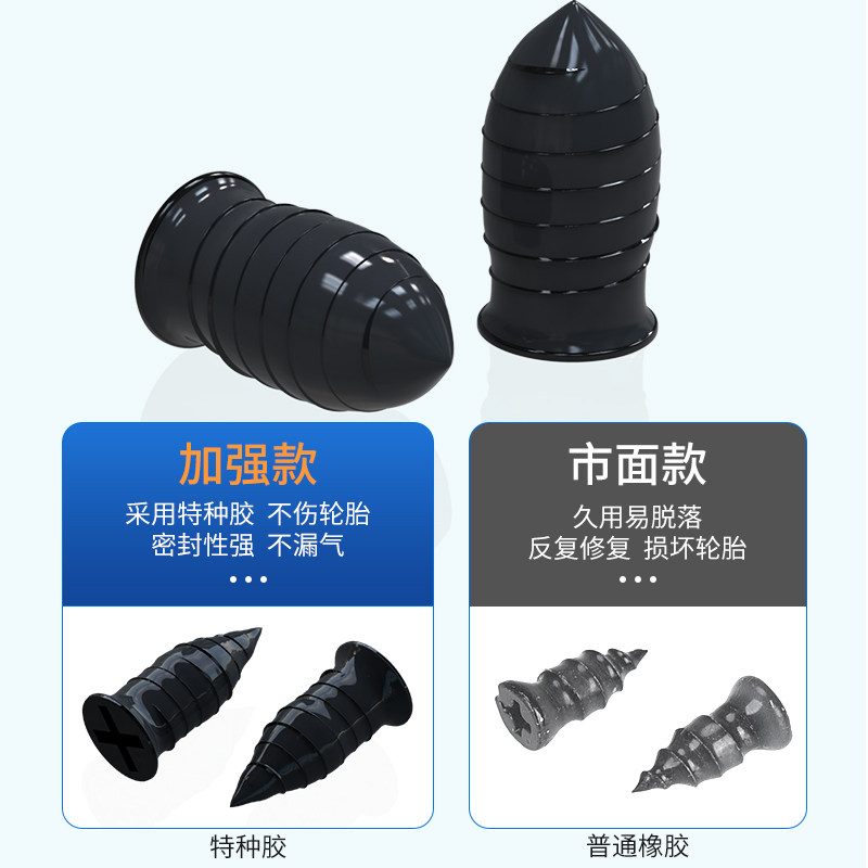 电动车补胎神器!真空橡胶蘑菇钉+胶钉工具,3分钟搞定爆胎救星!-电动车补胎工具-淘宝好物网