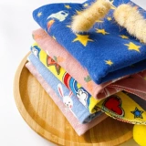 Детский тонкий милый удерживающий тепло хлопковый шарф для мальчиков для раннего возраста