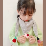 Детский тонкий милый удерживающий тепло хлопковый шарф для мальчиков для раннего возраста