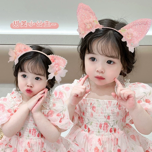 Ободок, детские шпильки для волос, высококачественный аксессуар для волос для принцессы, в западном стиле