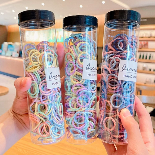 Детская безвредная эластичная маленькая резинка для волос, не повреждает волосы