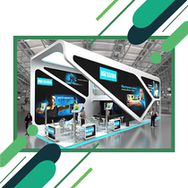 Guangzhou Chengdu Tianjin Sugar Reception Booth Design Building Food Beverage Exhibition Exhibition Stand Design Building