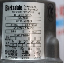 German new product BARKSDALE BARKSDALE pressure switch D2T-H18SS is in original supply